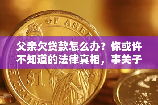 北京父亲欠贷款怎么办？你或许不知道的法律真相，事关子女未来