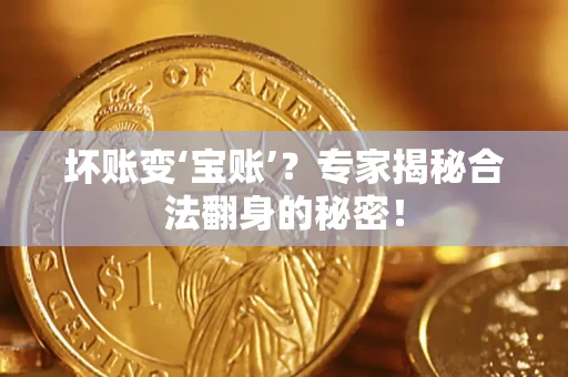 北京坏账变‘宝账’？专家揭秘合法翻身的秘密！