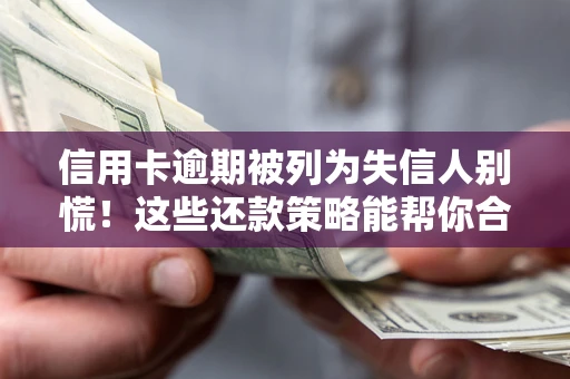 北京信用卡逾期被列为失信人别慌！这些还款策略能帮你合法止损