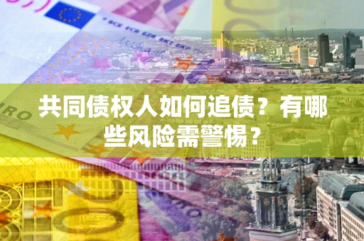 北京共同债权人如何追债？有哪些风险需警惕？
