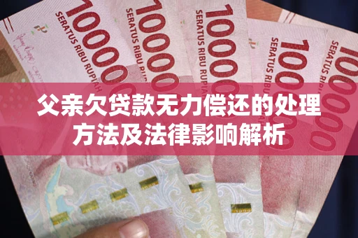 北京父亲欠贷款无力偿还的处理方法及法律影响解析