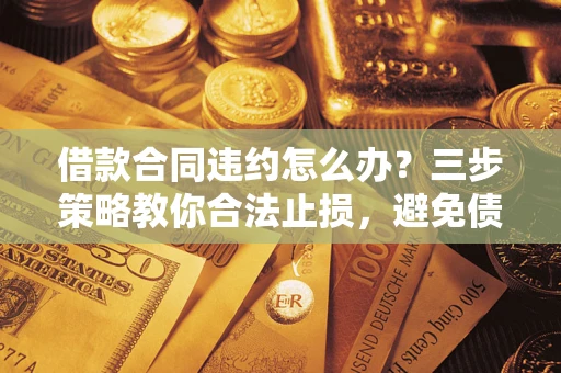 北京借款合同违约怎么办？三步策略教你合法止损，避免债务危机升级