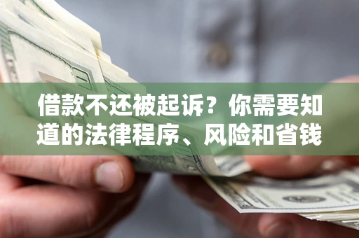 北京借款不还被起诉？你需要知道的法律程序、风险和省钱技巧